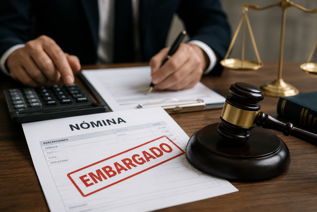 embargo de nómina